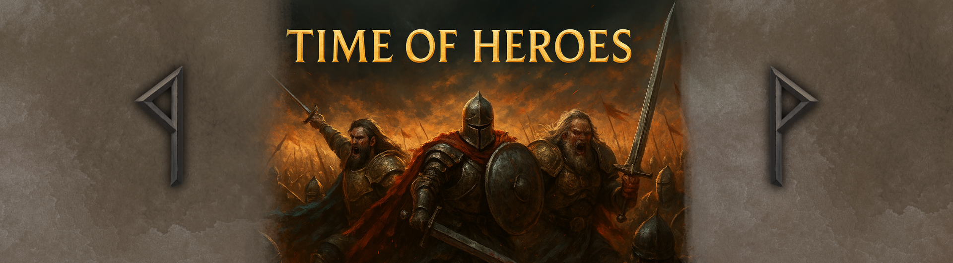 Время героев!